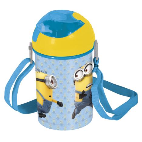 Minions Pop Up Lid Drinks Canteen With Carry Strap £3.99